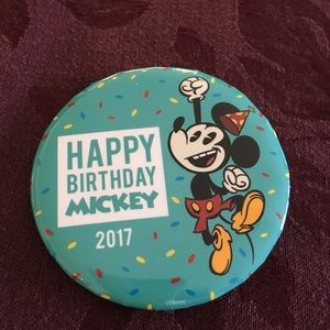 Disney Collectable Mickey Mouse Bday Button -2017